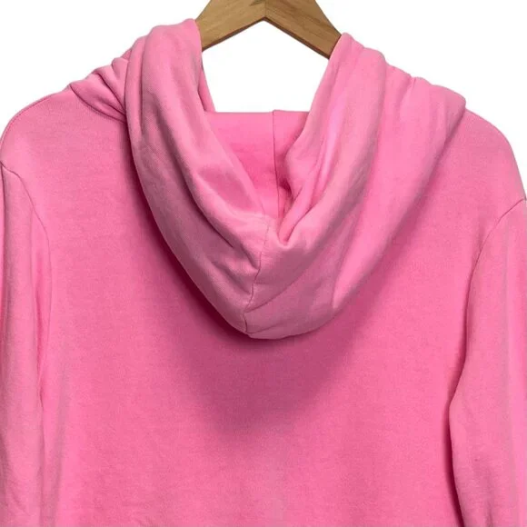 Aviation Nation Neon Pink 5-stripe Zip Up Hoodie - Picture 6 of 10